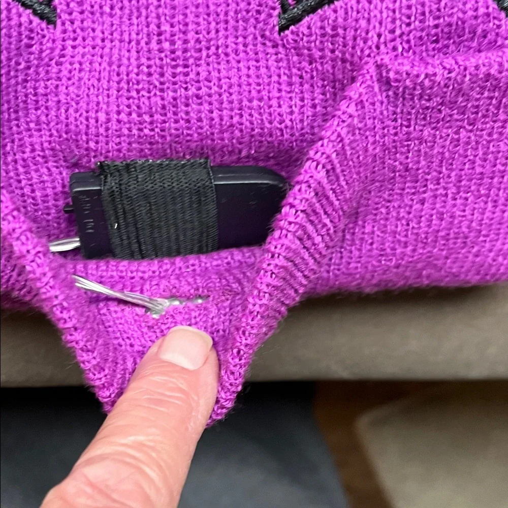 Igloo Youth Lighted Purple Beanie